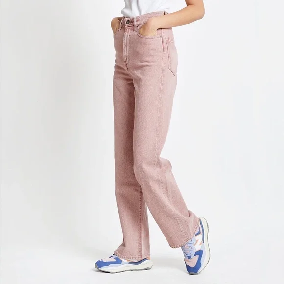 New Levi’s Made and Crafted High Loose Women's Jeans pink sand - Picture 3 of 11